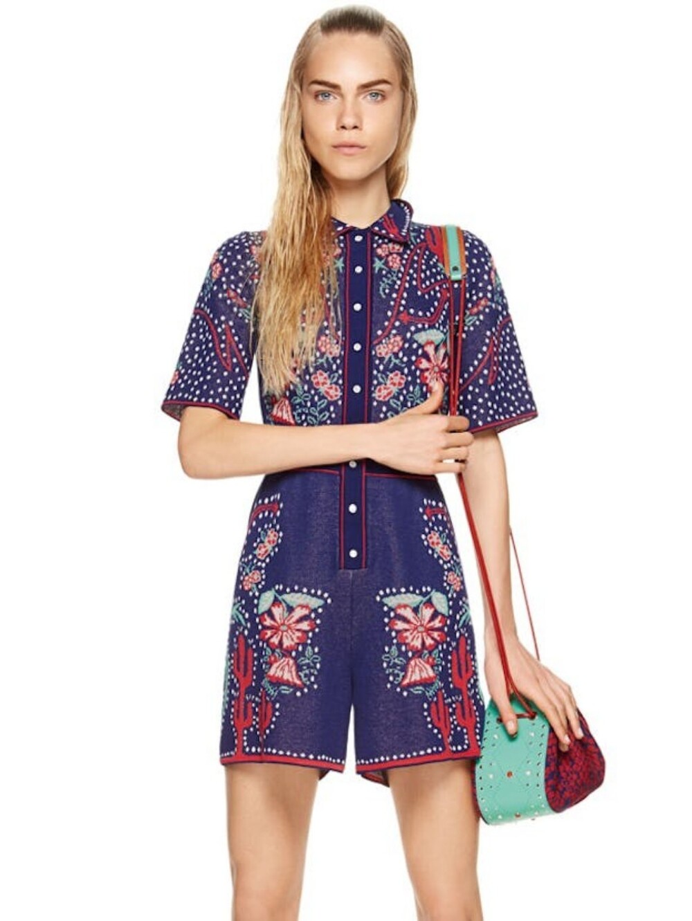 M Missoni Resort 2016 Collection Knit Romper 42 Teen Vouge